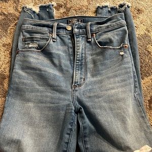 Abercrombie skinny hight waisted jeans size 25 short